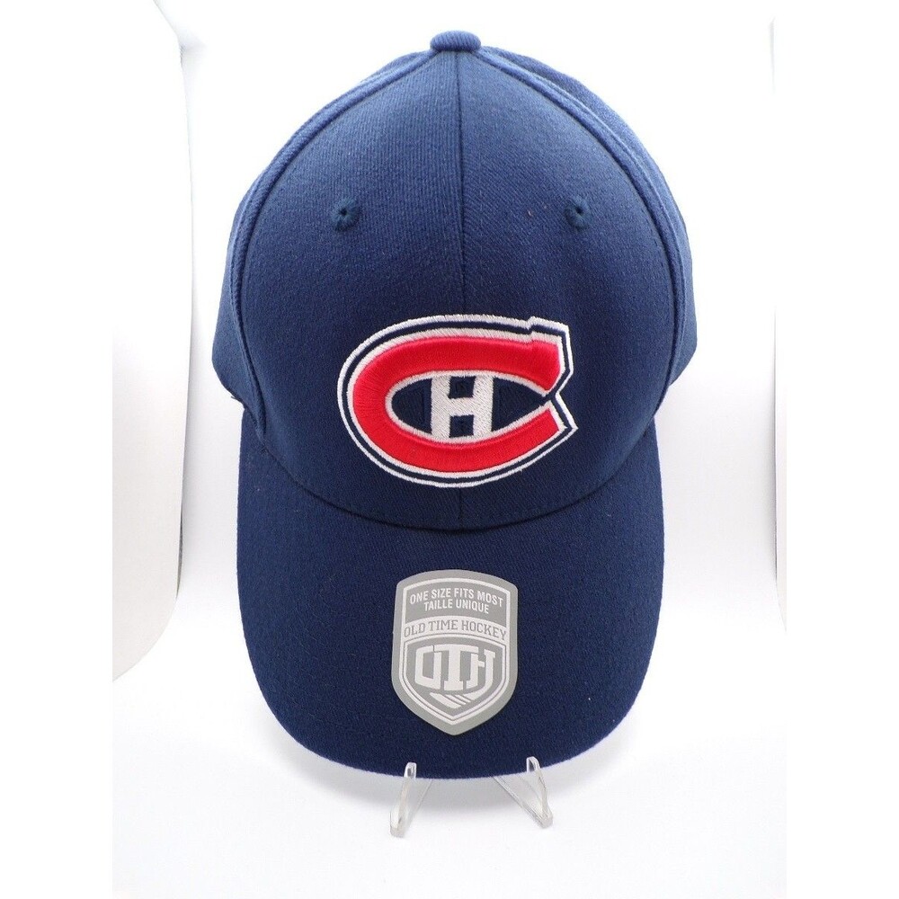 Old Time Hockey Men's Montreal Canadiens Navy Baseball Cap OTH MPN NE226431313